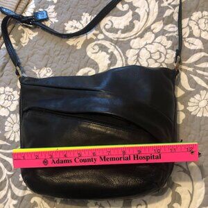 Wmn's leather shoulder bag